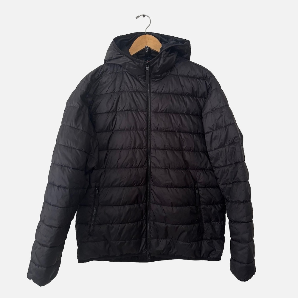 Everlane ReNew Men's Primaloft Reversible Hooded Puffer Jacket